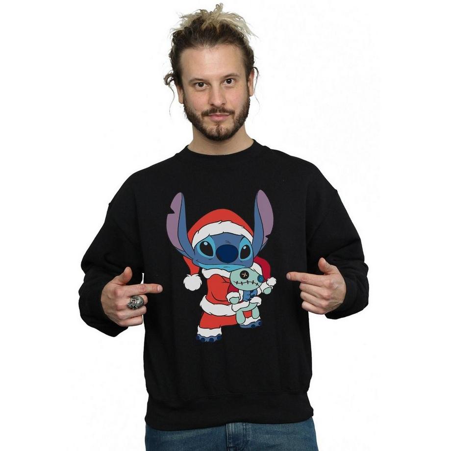 Disney Lilo & Stitch Christmas Stitch et Scrump Sweatshirt  