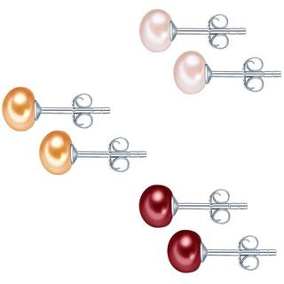 Valero Pearls  Femme Puce d'oreille en perle 