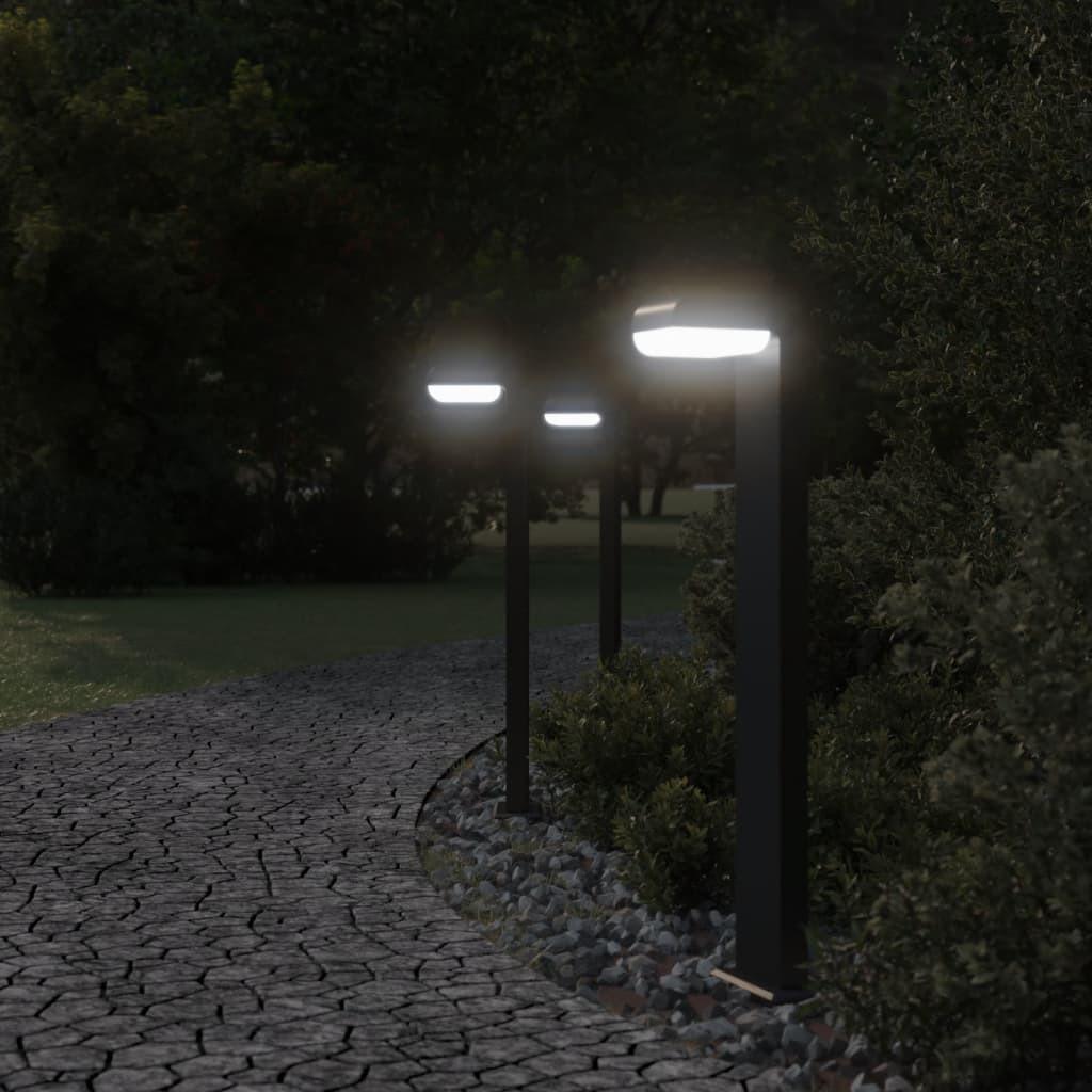 VidaXL Lampadaire d'extérieur aluminium  