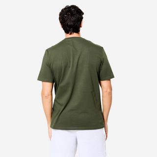 DOMYOS  T-shirt uomo maniche corte regular fit cotone 