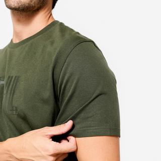 DOMYOS  T-shirt uomo maniche corte regular fit cotone 