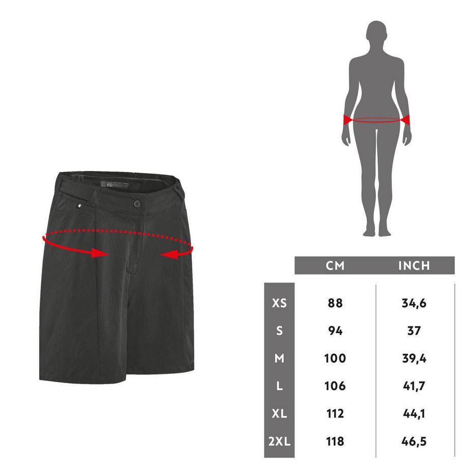 ROCKRIDER  SHORT VELO VTT EXPL 500 