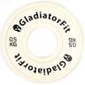 GladiatorFit  Dischi in gomma "Fractional Plate" Ø 51 mm (set di 2) 