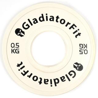GladiatorFit  Disques fractionnaires en caoutchouc "Fractional Plate" Ø 51mm (lot de 2) 