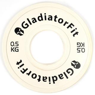 GladiatorFit  Disques fractionnaires en caoutchouc "Fractional Plate" Ø 51mm GladiatorFit (lot de 2) 