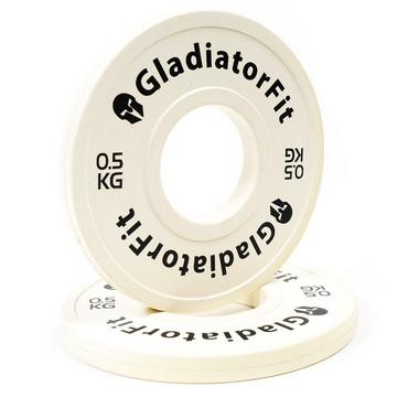 Disques fractionnaires en caoutchouc "Fractional Plate" Ø 51mm GladiatorFit (lot de 2)