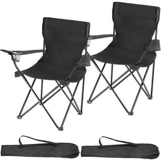 Tectake  Lot de 2 chaises de camping Gil 