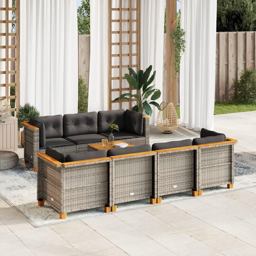 VidaXL Garten sofagarnitur poly-rattan  