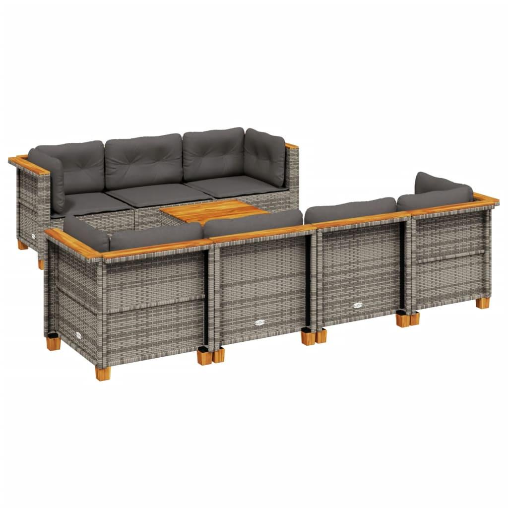 VidaXL Garten sofagarnitur poly-rattan  