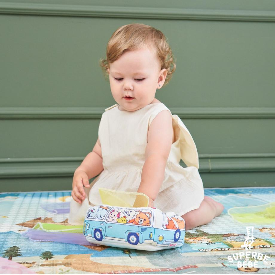 Activity-board  Stoffbox frühes Lernspielzeug - Pädagogische Aktivitäten Lernspielzeug Sinnliches Babyspielzeug 