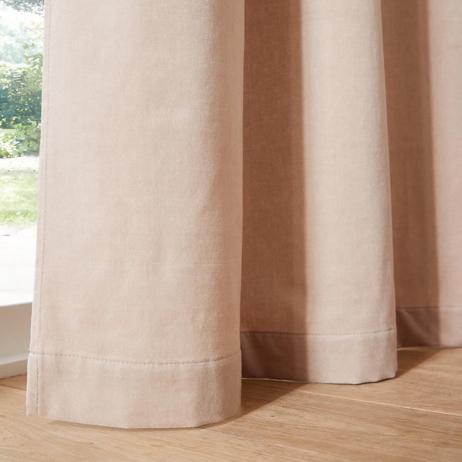 La Redoute Intérieurs  Vorhang Velvet mit Ösen 