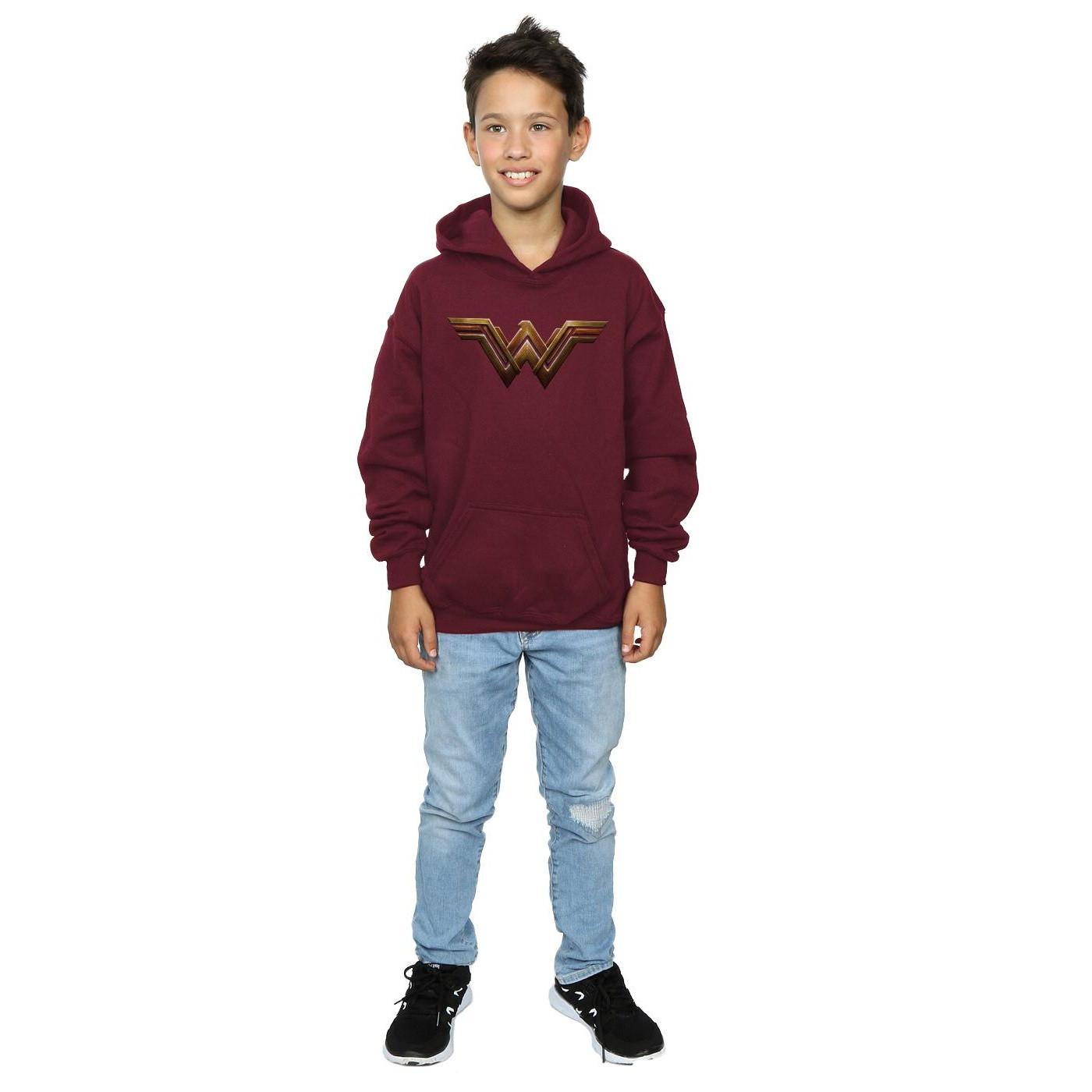 DC COMICS  Justice League Movie Wonder Woman Emblem Kapuzenpullover 