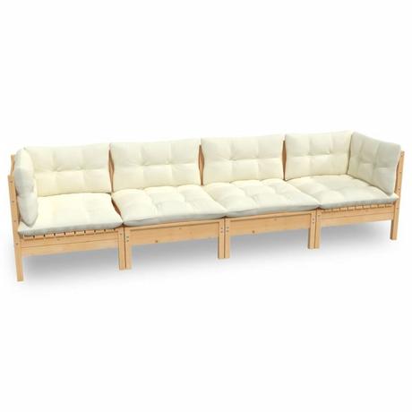 VidaXL Garten-lounge-set holz  