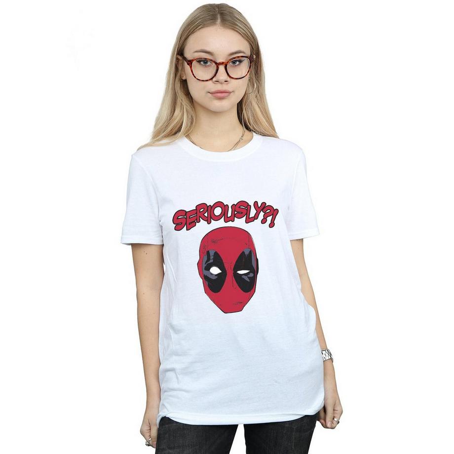Deadpool Seriously Bedrucktes T-Shirt  