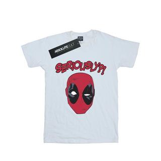 Deadpool Seriously T-Shirt Imprimé  