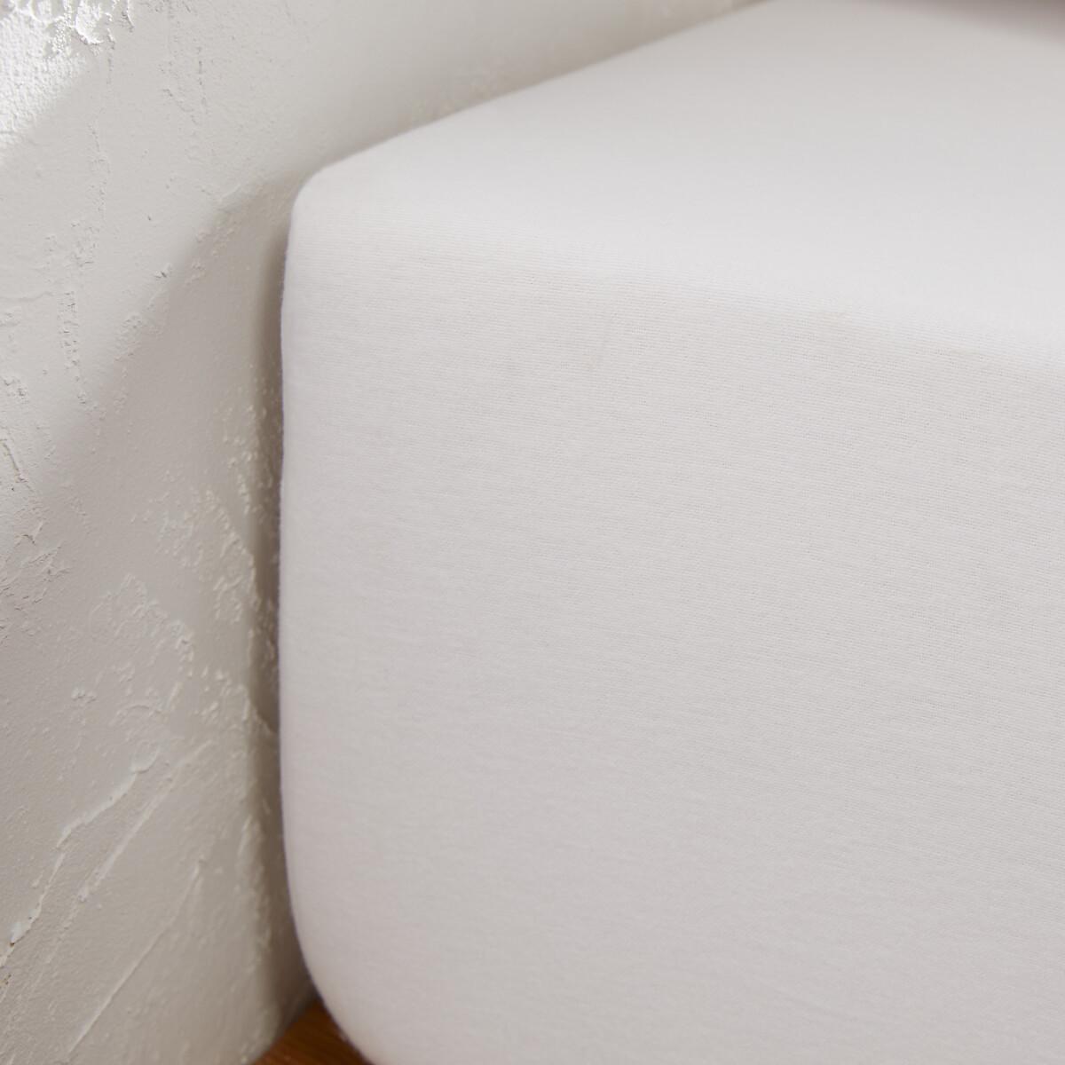 La Redoute Intérieurs Drap-housse Clara en flanelle de coton  