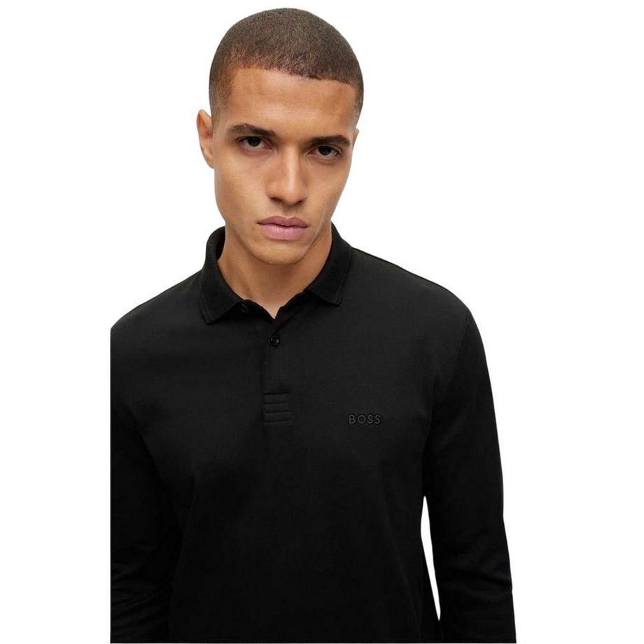 BOSS  Polo Manches Longues Motiftyle Logo Pirol 
