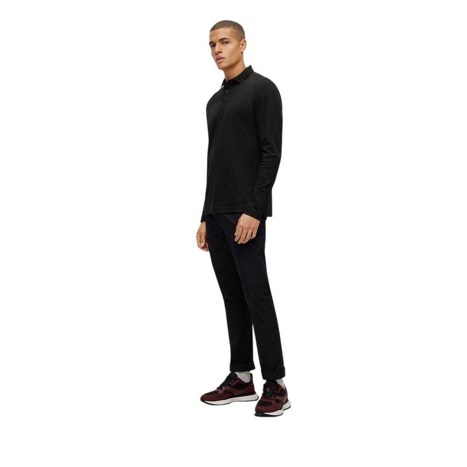 BOSS  Polo Manches Longues Motiftyle Logo Pirol 
