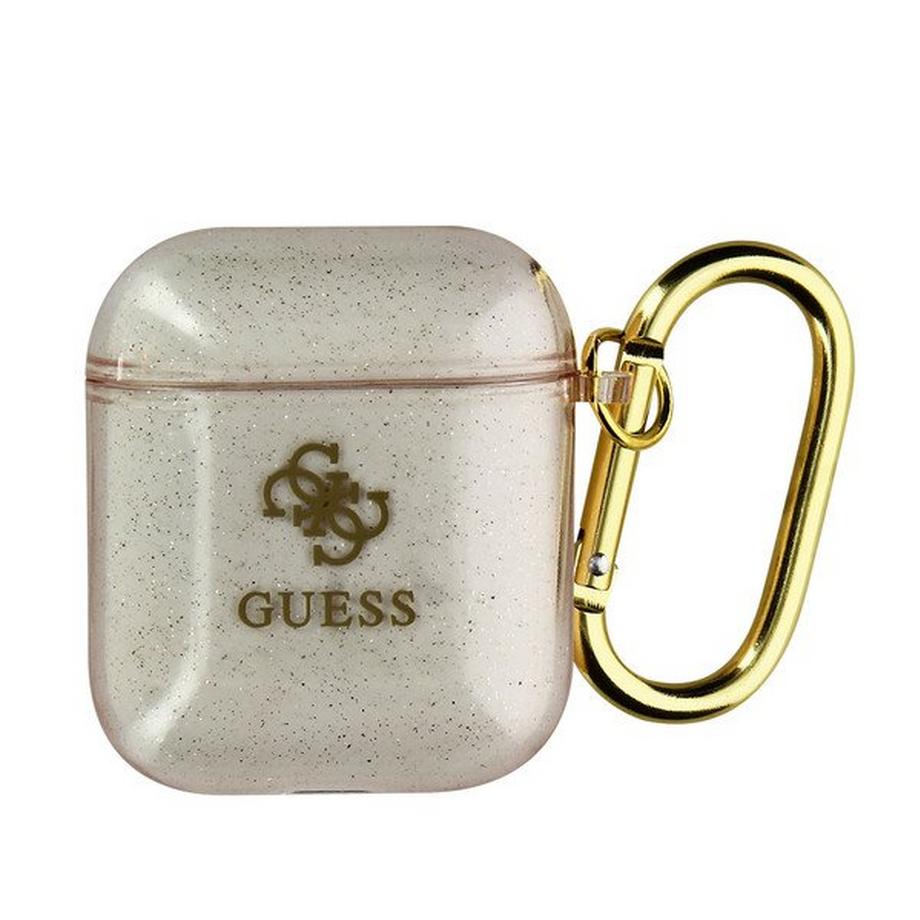 GUESS  Guess AirPods Glitter Hülle Rosegold 