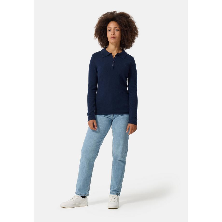 CASH-MERE.CH Polo Cashmere Maniche Lunghe  