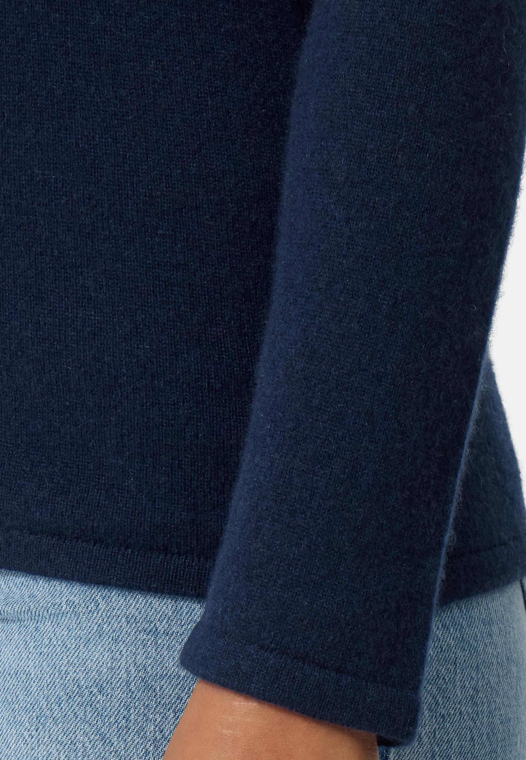 CASH-MERE.CH Kaschmir Langarm Poloshirt  