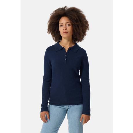 CASH-MERE.CH Kaschmir Langarm Poloshirt  