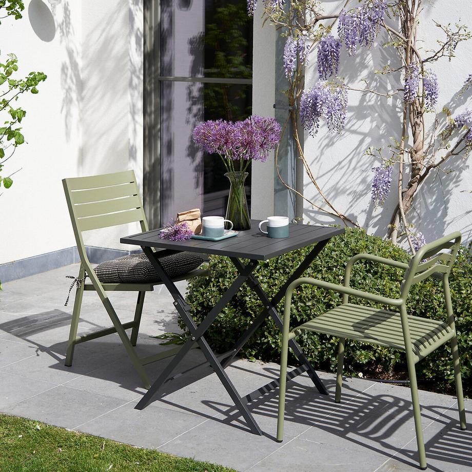 La Redoute Intérieurs 2er-Set Gartenstühle Manni  