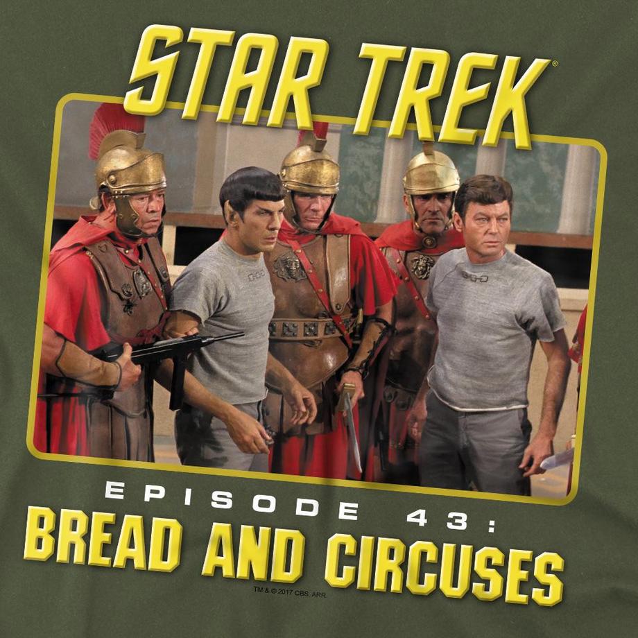 Star Trek Star Trek Episode 43 Bread and Circuses T-Shirt  