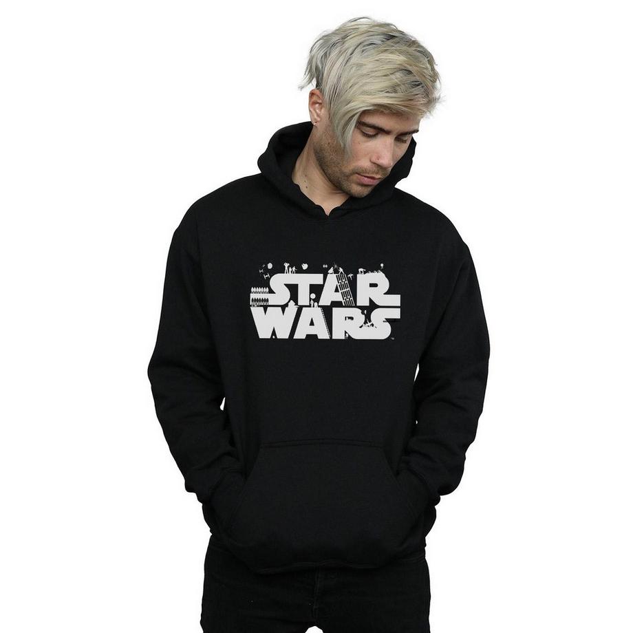 STAR WARS Star Wars Logo Sweat à Capuche  