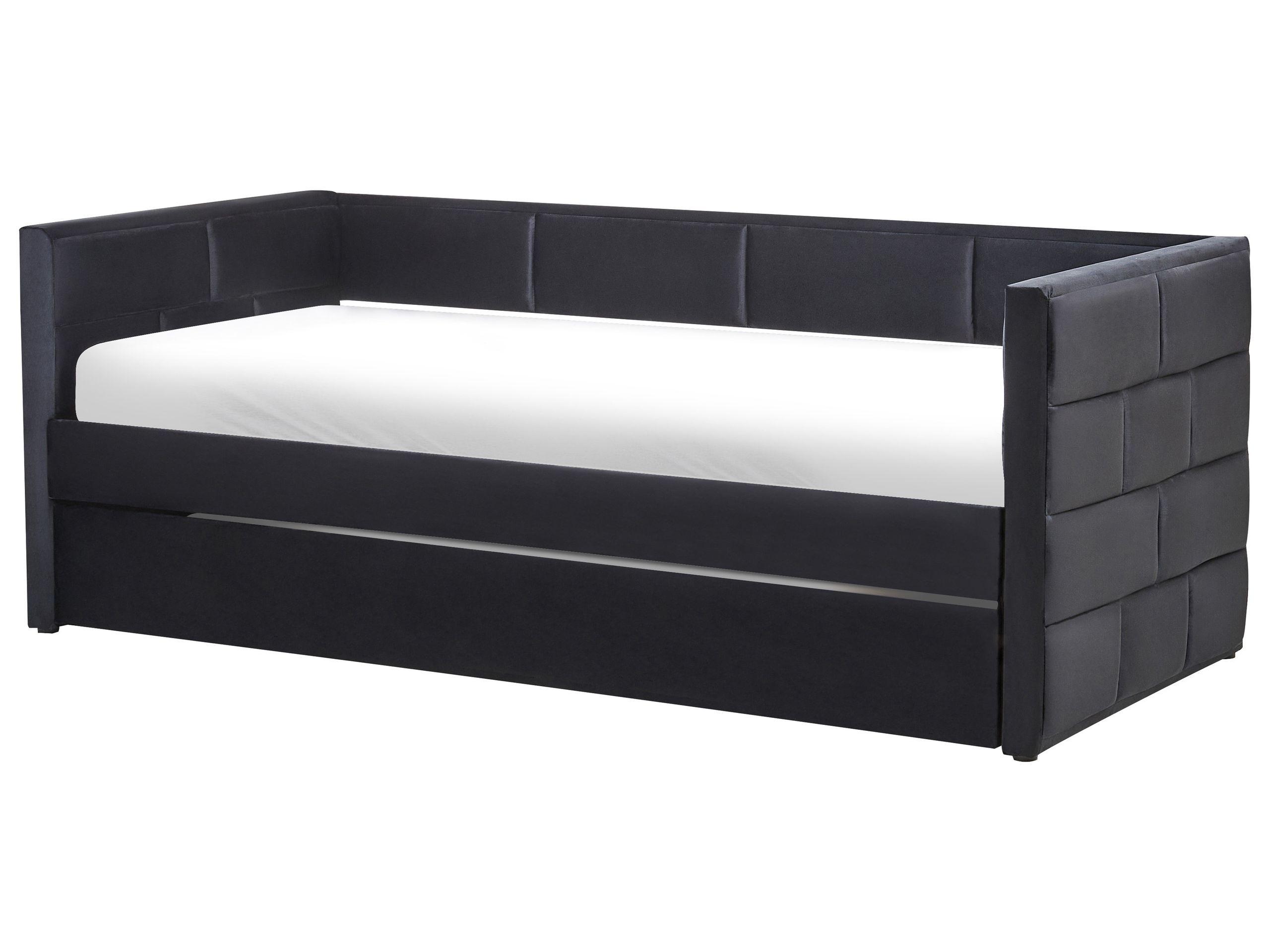 Beliani Letto estraibile en Velluto Glamour CHAVONNE  