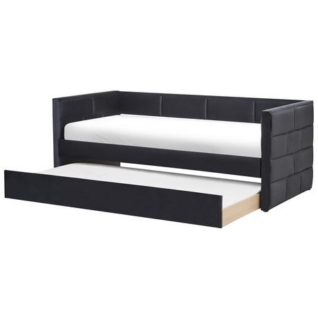 Beliani Letto estraibile en Velluto Glamour CHAVONNE  