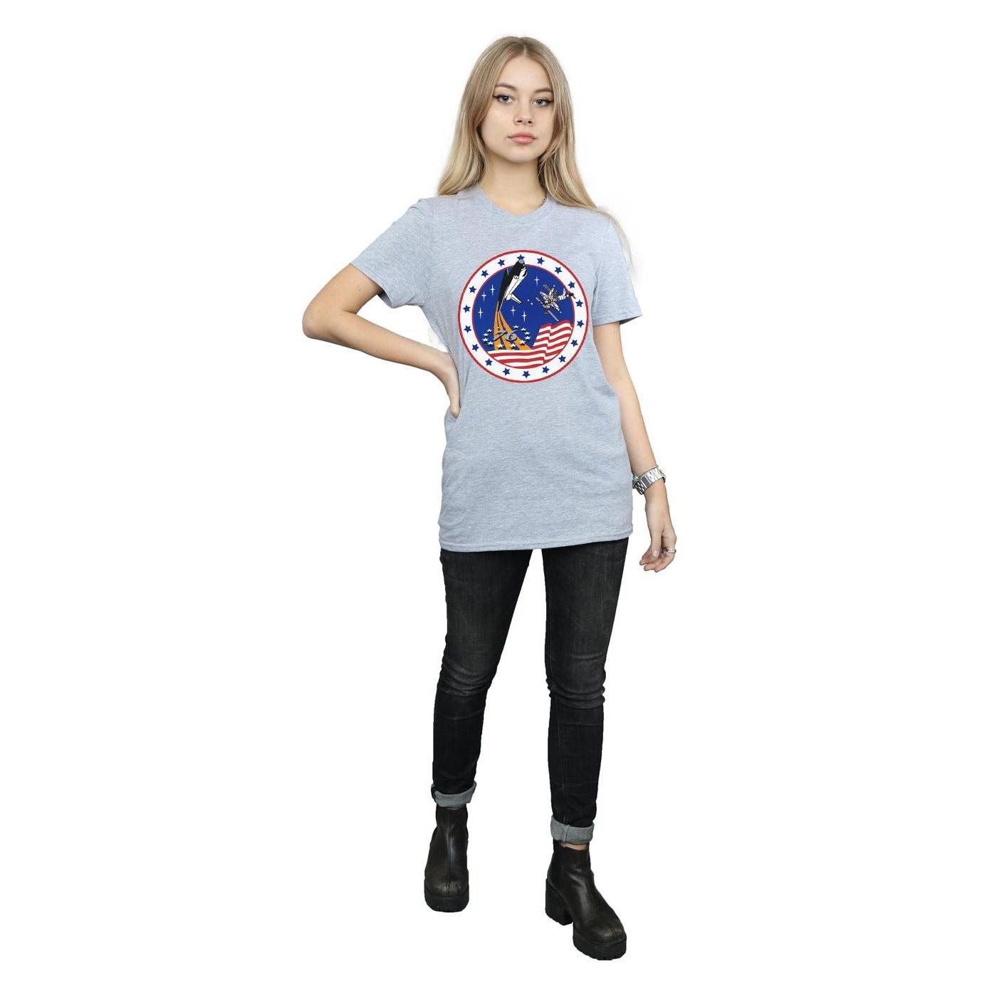 Nasa Rocket 76 Bedrucktes T-Shirt  