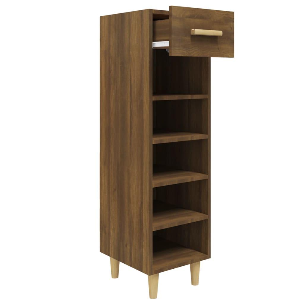 VidaXL Armoire à chaussures bois d'ingénierie  