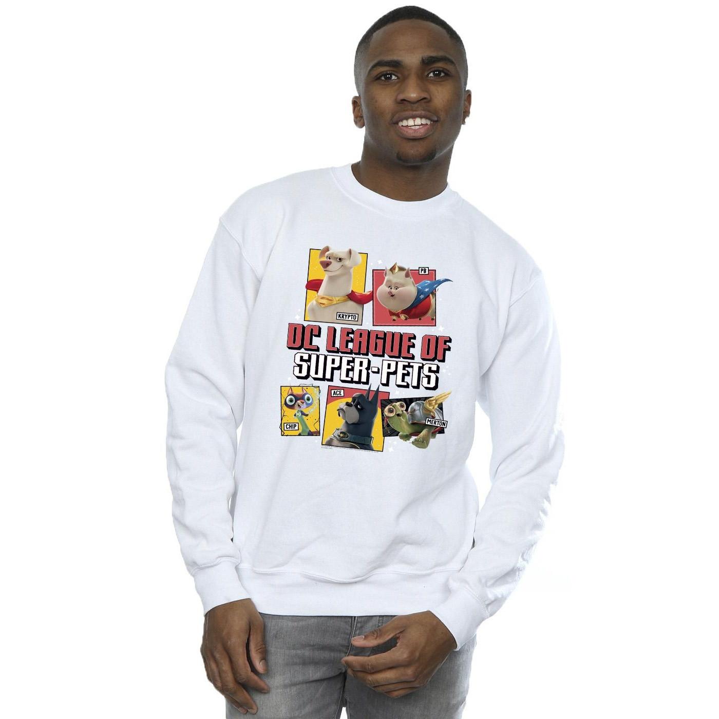 DC COMICS  DC League Of SuperPets Sweatshirt 