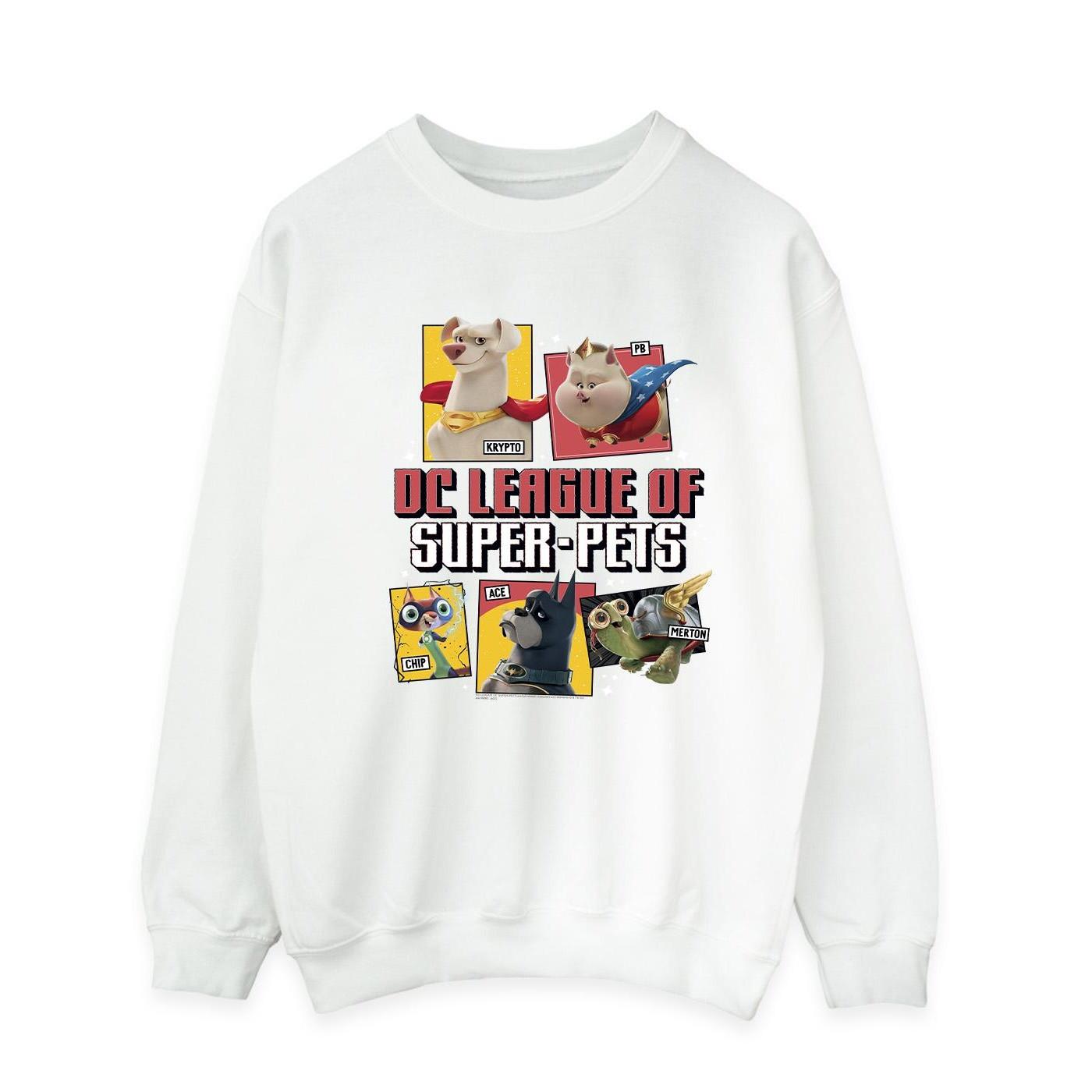 DC COMICS  DC League Of SuperPets Sweatshirt 