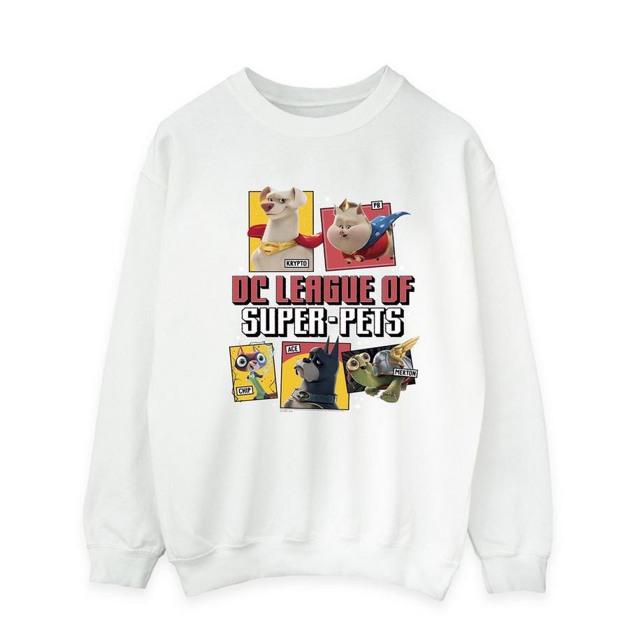 DC COMICS DC League Of Super-Pets Bedrucktes Sweatshirt  