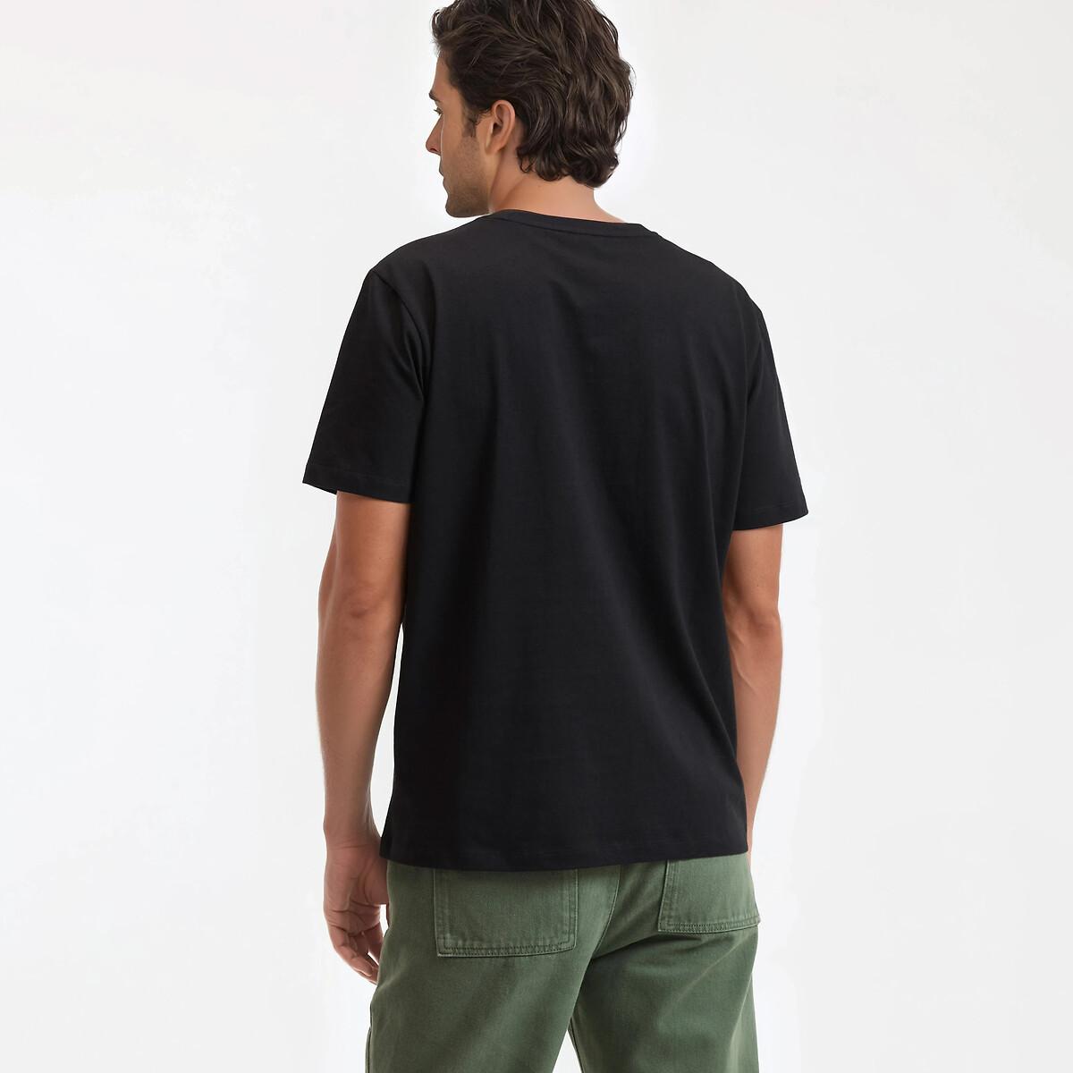 La Redoute Collections Rundhals Kurzarm T-Shirt  