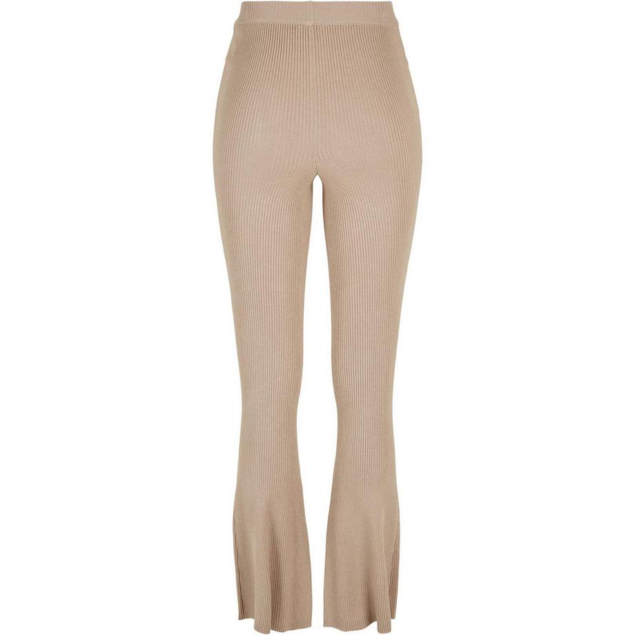 URBAN CLASSICS Rib Knit Bootcut Leggings  