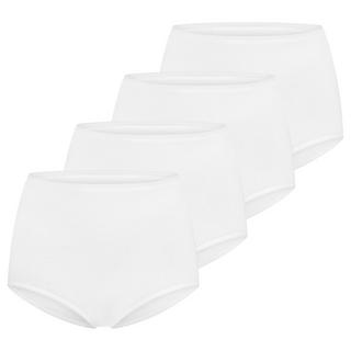 Schiesser Confezione da 4 95/5 Cotone Biologico Slip Maxi  