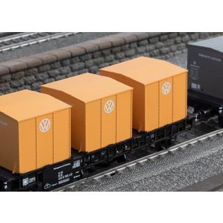 märklin  Märklin Type Laabs Container Transport Car pièce pour modèle à l'échelle et accessoires Wagon à marchandises 