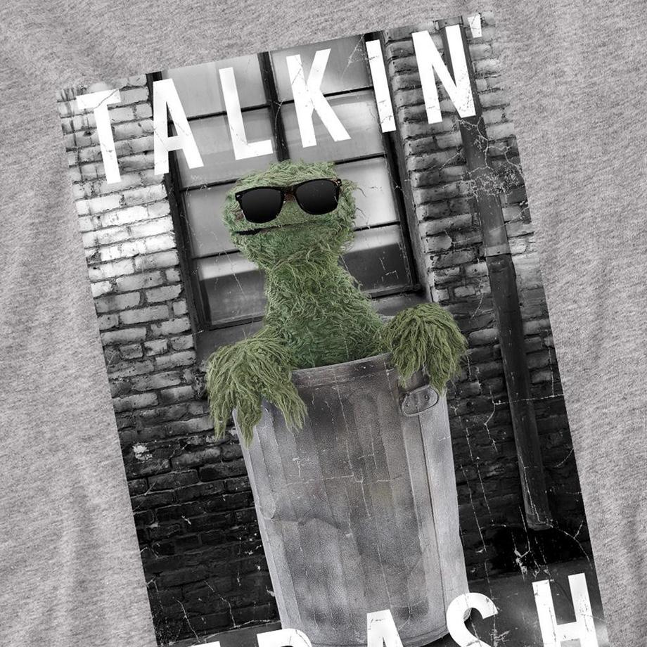 Sesame Street T-Shirt Manches Longues Talkin Trash  