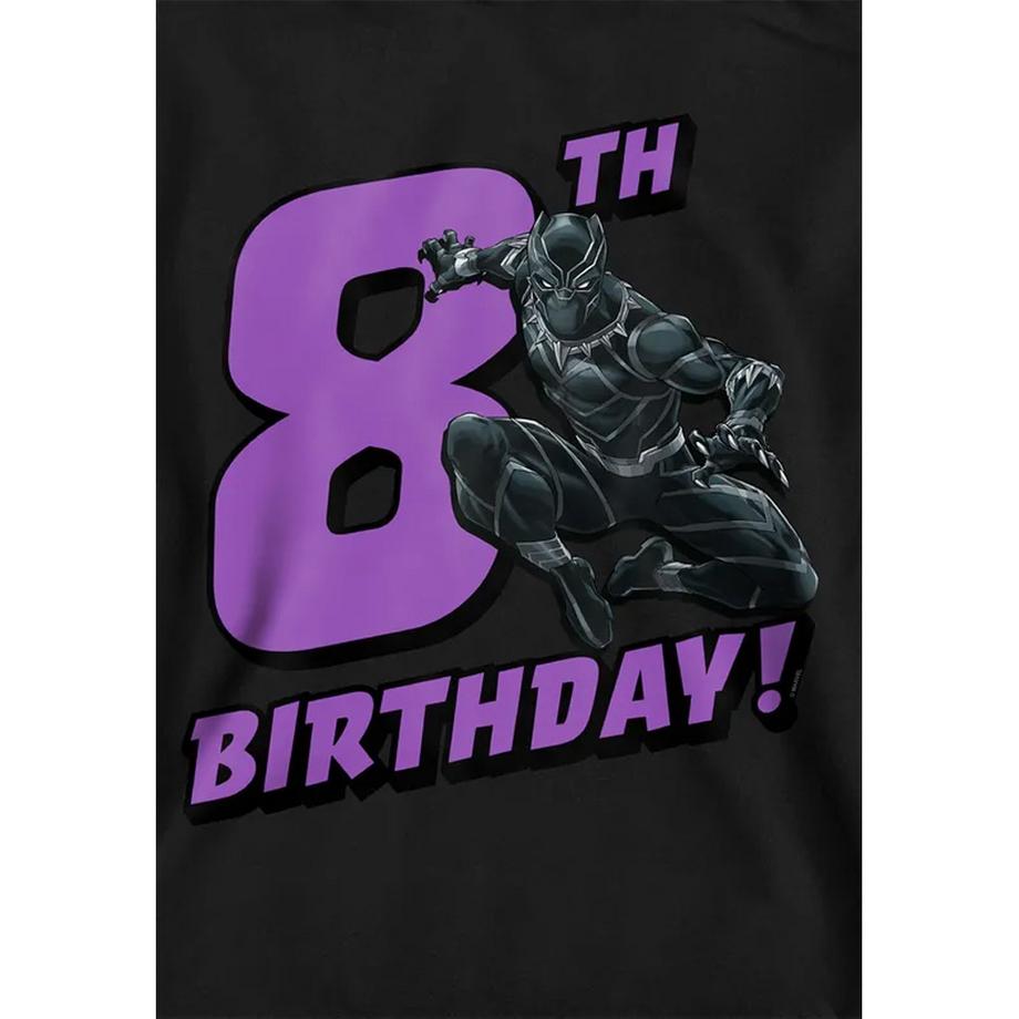 Black Panther  Sweat À Capuche 8ème Anniversaire 