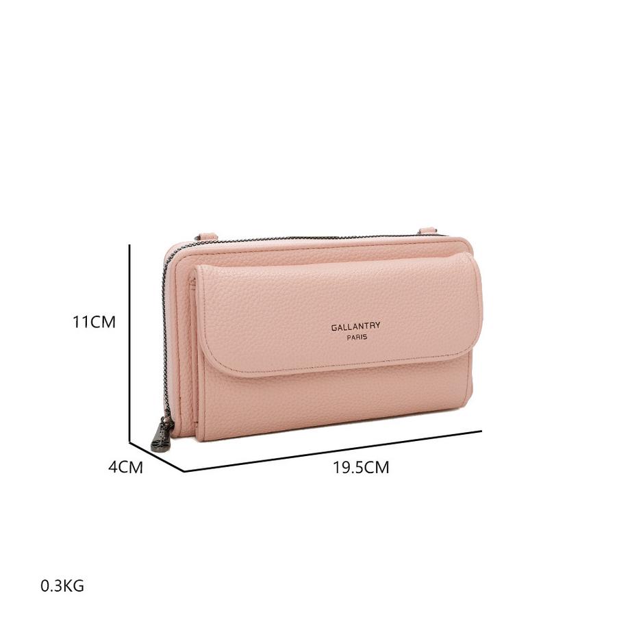 Gallantry Leder Schultertasche Portemonnaie  