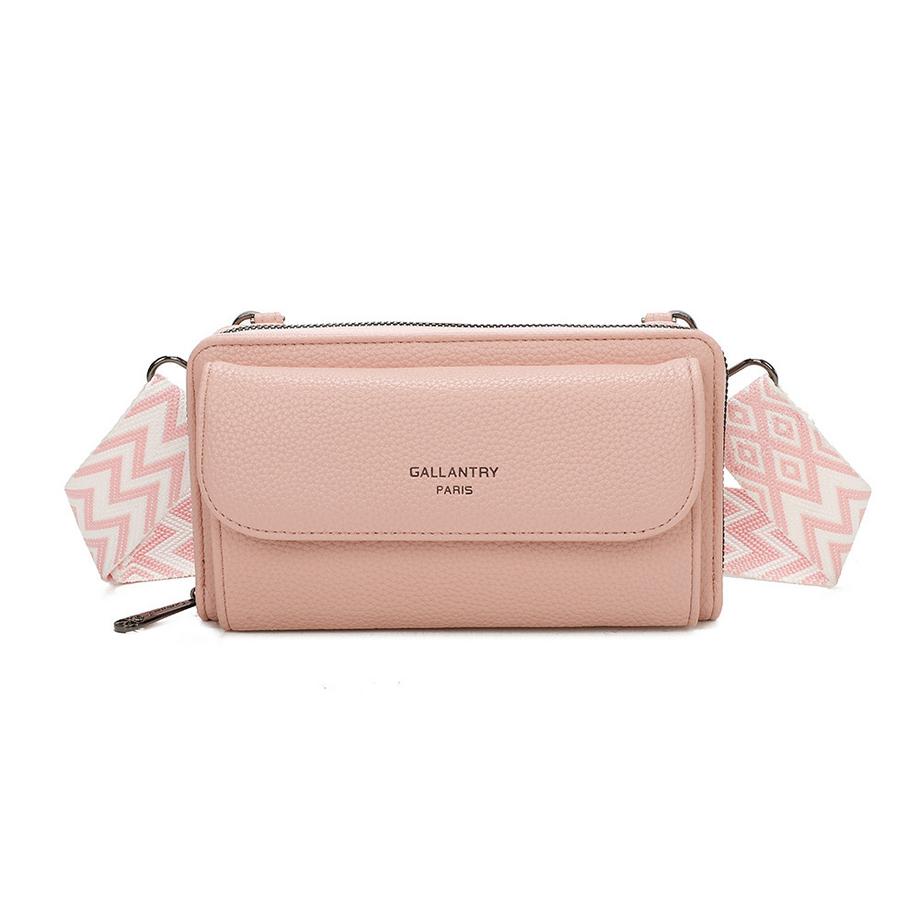 Schultertasche Portemonnaie aus Leder