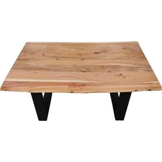 mutoni Table basse Unikat antikfinish noir 120x80  