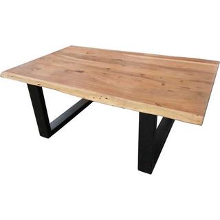 mutoni Table basse Unikat antikfinish noir 120x80  