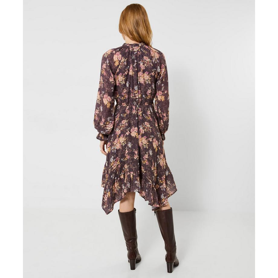 Joe Browns  Robe Mi-Longue à Ourlet Plongeant Fleurs Anciennes 