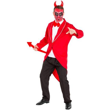 Tectake  Costume da uomo - Diavolo 