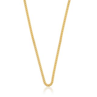 MUAU Schmuck  Collier Panzer Gelbgold 750, 2.7mm, 50cm 