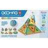 Geomag  Supercolor magnetische Bausteine für Kinder, magnetisches Spielzeug, grüne Kollektion 100 % recyceltes Plastik, 78 Teile 